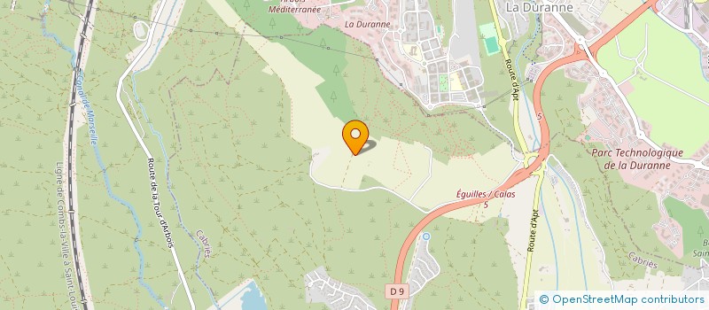 localisation de l'entreprise ECURIE DE SAINT-AMAND à CABRIES