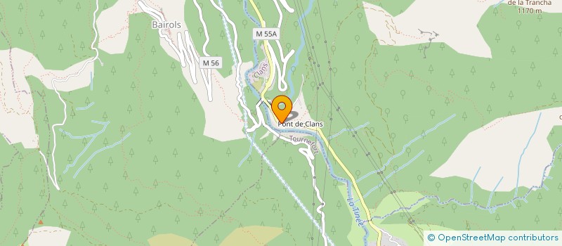 localisation de l'entreprise ECURIE DEL SOGNO  CLANS