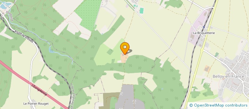 localisation de l'entreprise ECURIE DELBART EARL  SAINT-MARTIN-DU-TERTRE