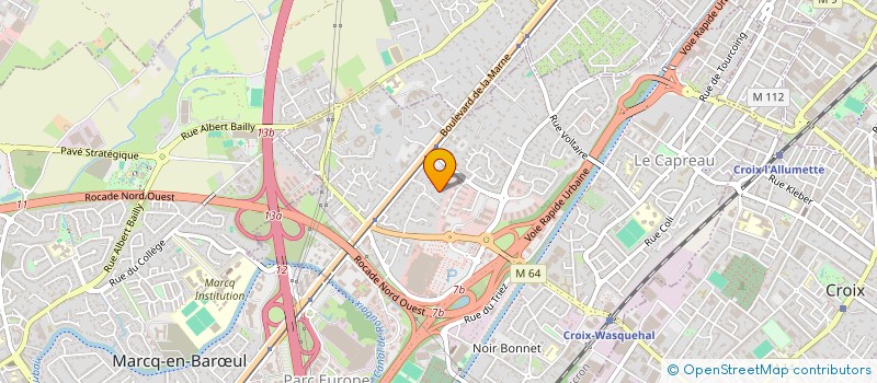 localisation de l'entreprise ECURIE DELLOYE à WASQUEHAL