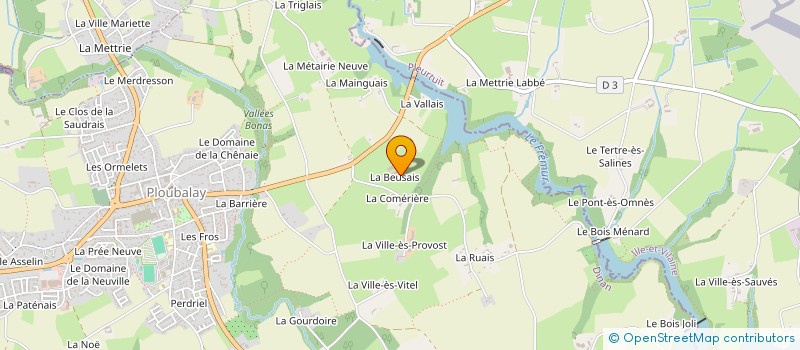 localisation de l'entreprise ECURIE DES ARPENTS VERTS à BEAUSSAIS-SUR-MER