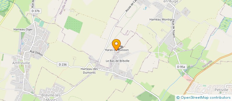 localisation de l'entreprise ECURIE DES CHARMES à GONNEVILLE-EN-AUGE