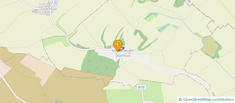 localisation de l'entreprise ECURIE DES COLIBRIS  FONTAINE-EN-DORMOIS