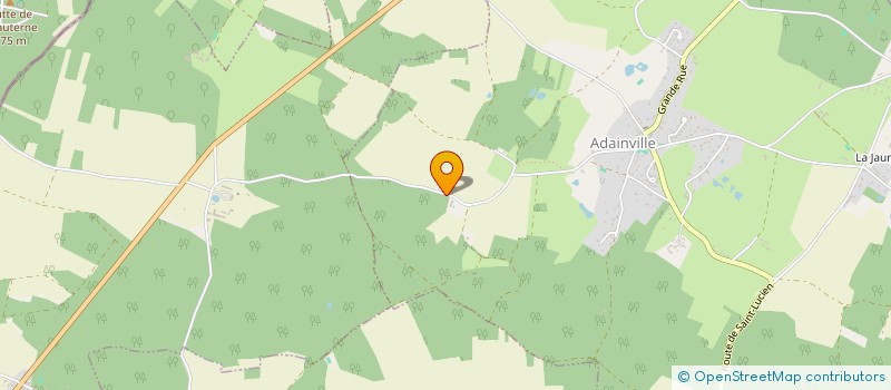 localisation de l'entreprise ECURIE DES COURTINES à ADAINVILLE