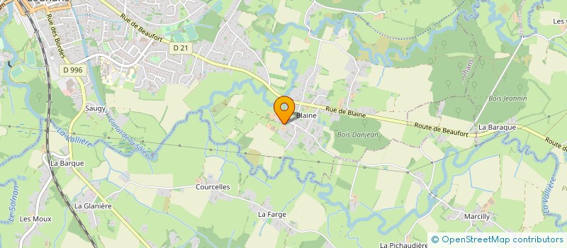 localisation de l'entreprise ECURIE DES MARRONNIERS à LOUHANS