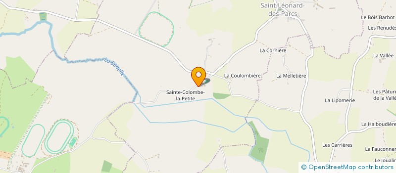localisation de l'entreprise ECURIE DES PARCS à SAINT-LEONARD-DES-PARCS