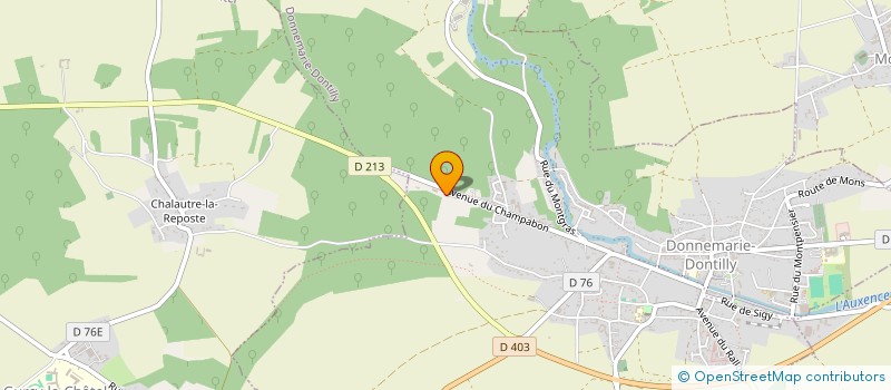 localisation de l'entreprise ECURIE DES ROIS MAGES  DONNEMARIE-DONTILLY