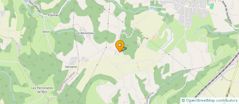 localisation de l'entreprise ECURIE DES TROIS BAIS  SAINT-GEORGES-D'ESPERANCHE