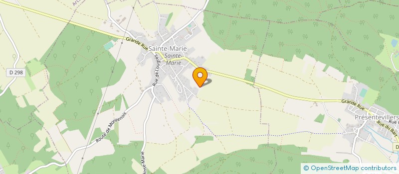 localisation de l'entreprise ECURIE DES VIES à SAINTE-MARIE