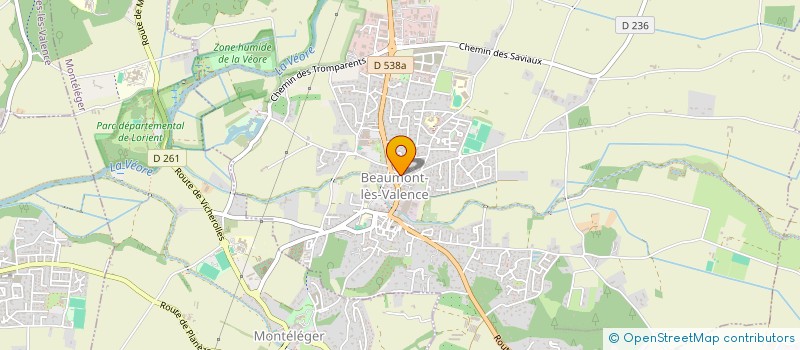 localisation de l'entreprise ECURIE DOSEMY à BEAUMONT-LES-VALENCE
