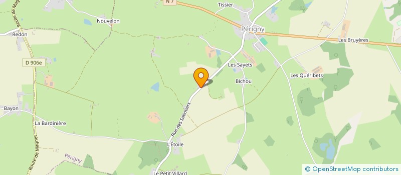 localisation de l'entreprise ECURIE DSI TROT  PERIGNY