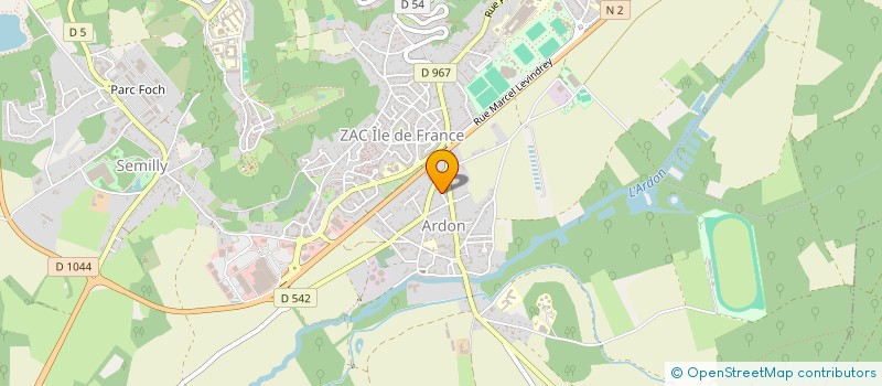 localisation de l'entreprise ECURIE DU BERCEAU à LAON