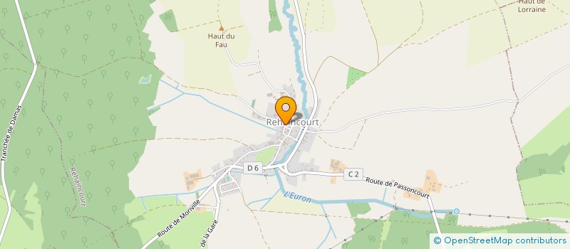 localisation de l'entreprise ECURIE DU BRAME  MORIVILLE