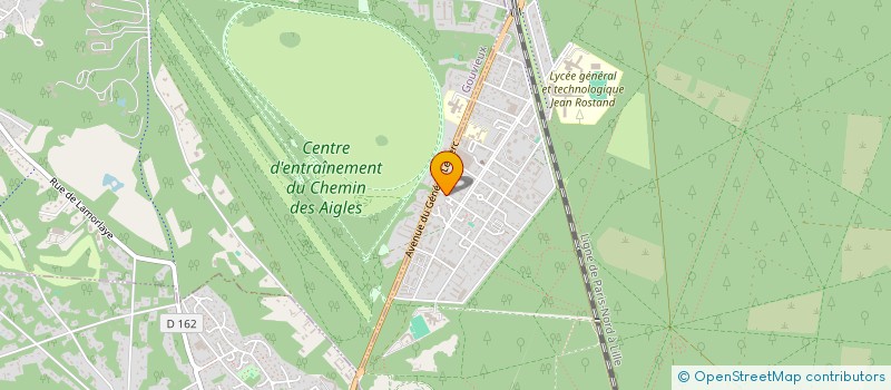 localisation de l'entreprise ECURIE DU CONNETABLE à CHANTILLY