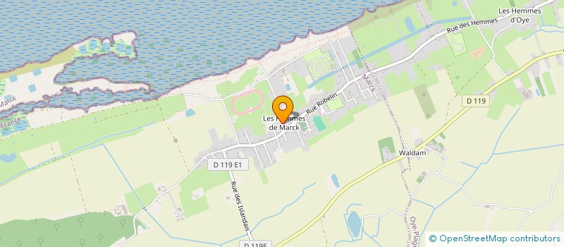 localisation de l'entreprise ECURIE DU DAMIER  MARCK