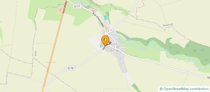 localisation de l'entreprise ECURIE DU FUTOY  IRON