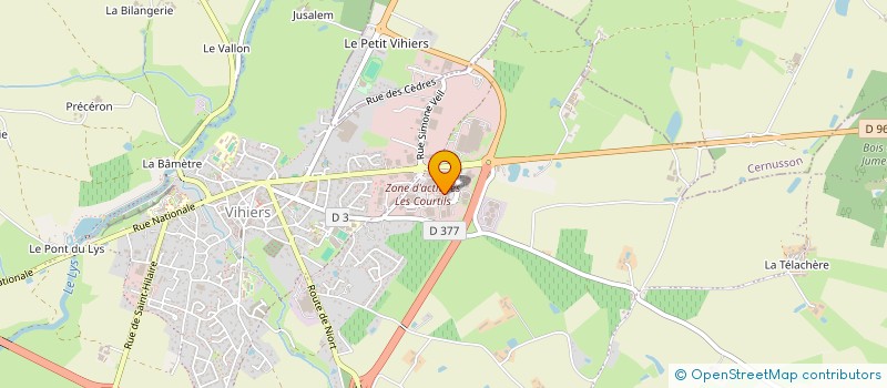 localisation de l'entreprise ECURIE DU LYS à LYS-HAUT-LAYON