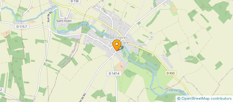localisation de l'entreprise ECURIE DU POULDON à SOREL-MOUSSEL