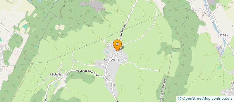 localisation de l'entreprise ECURIE ENDURANCE AC  ANNOISIN-CHATELANS