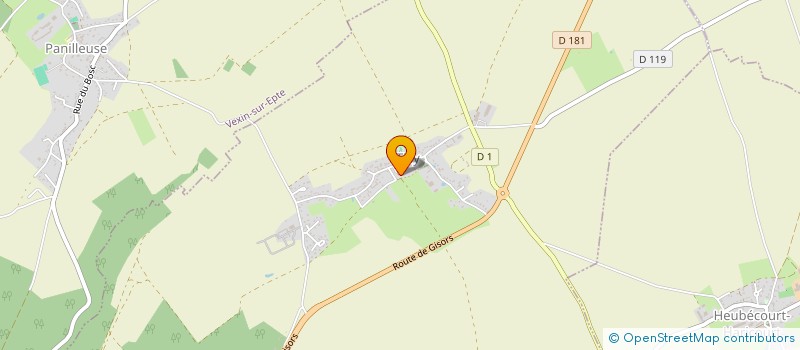 localisation de l'entreprise ECURIE ERIC NAVET à VEXIN-SUR-EPTE