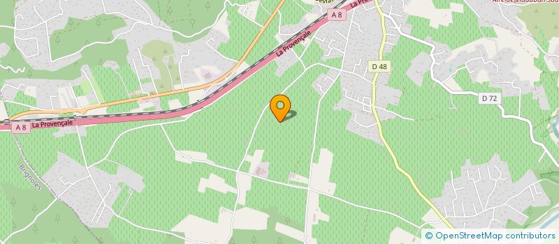 localisation de l'entreprise ECURIE FRANCOIS LE VEXIER  VIDAUBAN