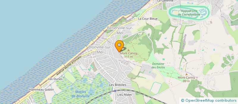 localisation de l'entreprise ECURIE FRIEDRIDER  BENERVILLE-SUR-MER