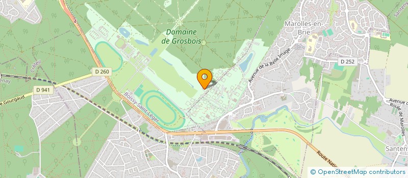 localisation de l'entreprise ECURIE GOOP à BOISSY-SAINT-LEGER