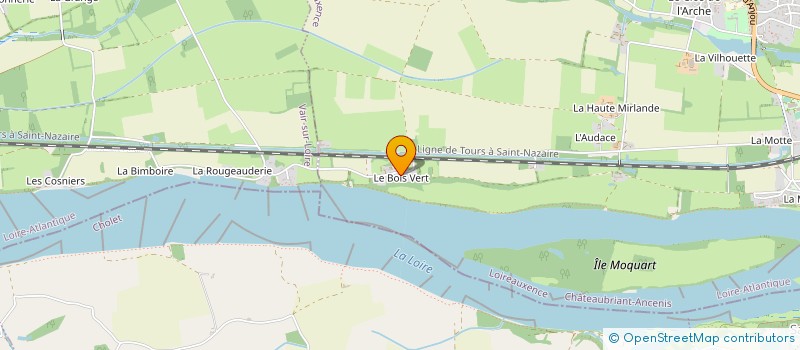 localisation de l'entreprise ECURIE HAMON  LOIREAUXENCE