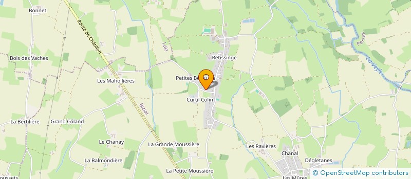 localisation de l'entreprise ECURIE HARAS DE FAY  BIZIAT