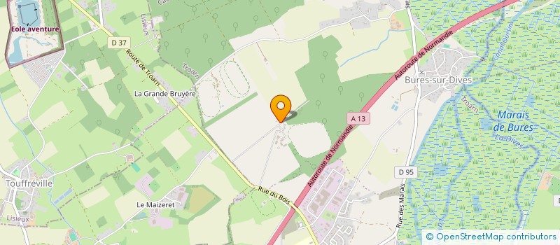 localisation de l'entreprise ECURIE J-P. R.VILAULT  SAINT-OUEN-DU-MESNIL-OGER