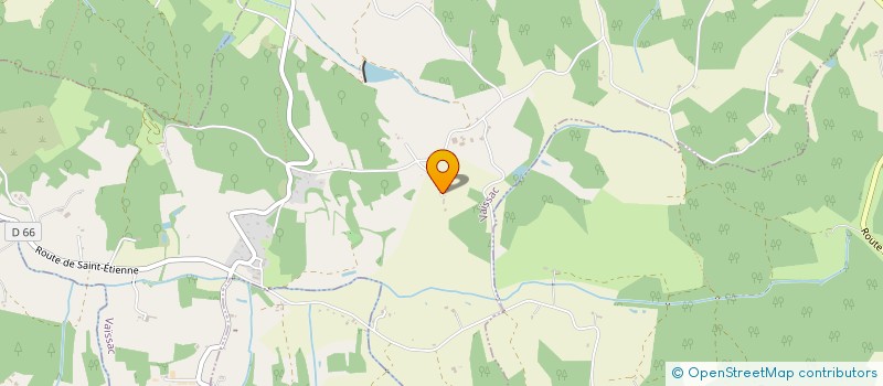 localisation de l'entreprise ECURIE JACK BRUN  VAISSAC