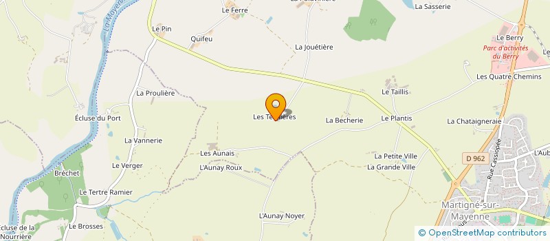 localisation de l'entreprise ECURIE JEAN-MICHEL BOUVIER  CHALONS-DU-MAINE