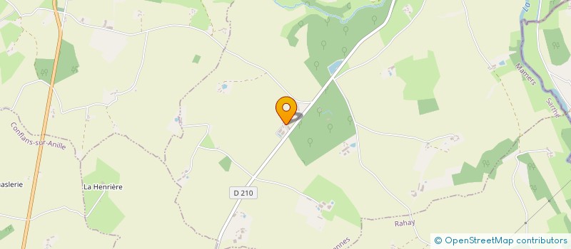 localisation de l'entreprise ECURIE JOUB  VIBRAYE