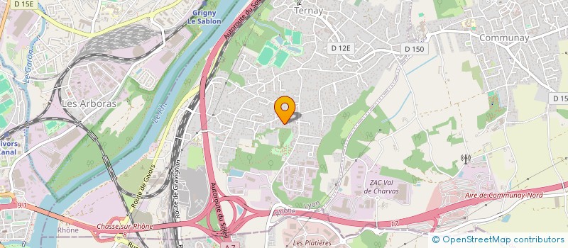 localisation de l'entreprise ECURIE JP BONARDEL  TERNAY