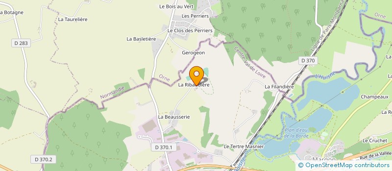 localisation de l'entreprise ECURIE KARIM LAGHOUAG à NOGENT-LE-ROTROU