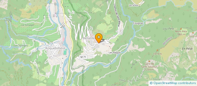 localisation de l'entreprise ECURIE LA PIROUETTE à LANTOSQUE