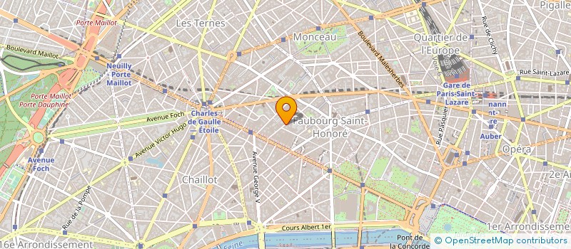 localisation de l'entreprise ECURIE LAURE à PARIS