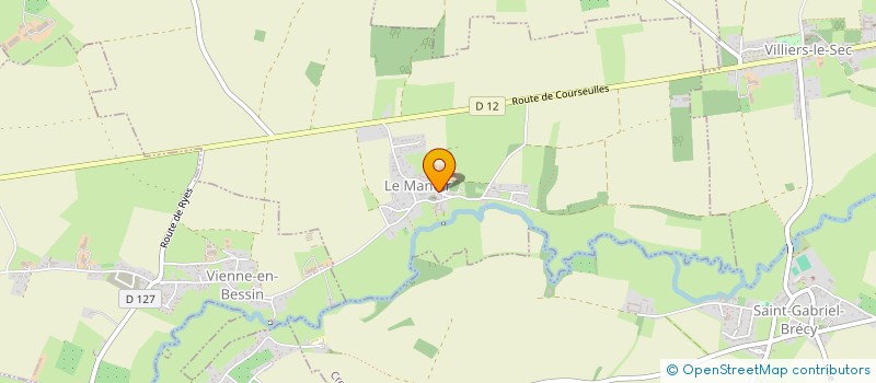 localisation de l'entreprise ECURIE LE MANOIR  LE MANOIR