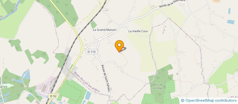 localisation de l'entreprise ECURIE LG à RIVES-DU-LOIR-EN-ANJOU