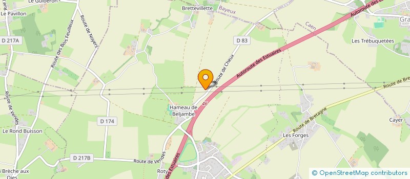 localisation de l'entreprise ECURIE LICA  THUE ET MUE