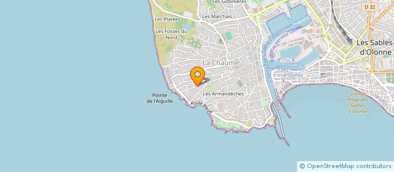 localisation de l'entreprise ECURIE LSO PASSION à LES SABLES-D'OLONNE