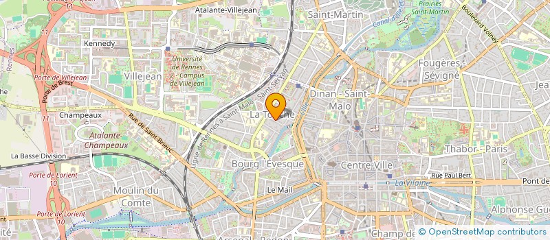 localisation de l'entreprise ECURIE MADAME PATRICK PAPOT  RENNES