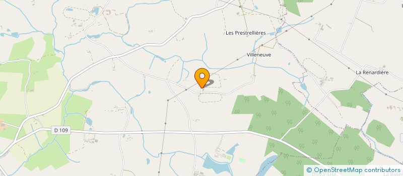 localisation de l'entreprise ECURIE MARCILLAC  RUILLE-FROID-FONDS