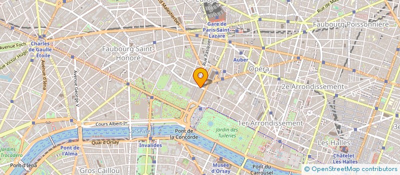 localisation de l'entreprise ECURIE MATHIEU OFFENSTADT  PARIS