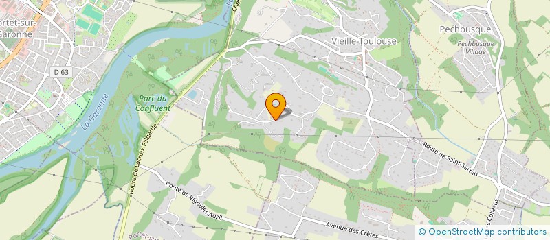 localisation de l'entreprise ECURIE MIP  VIEILLE-TOULOUSE