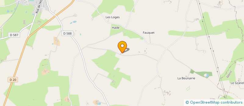localisation de l'entreprise ECURIE MOUREAUX AS à CHATEAU-GONTIER-SUR-MAYENNE
