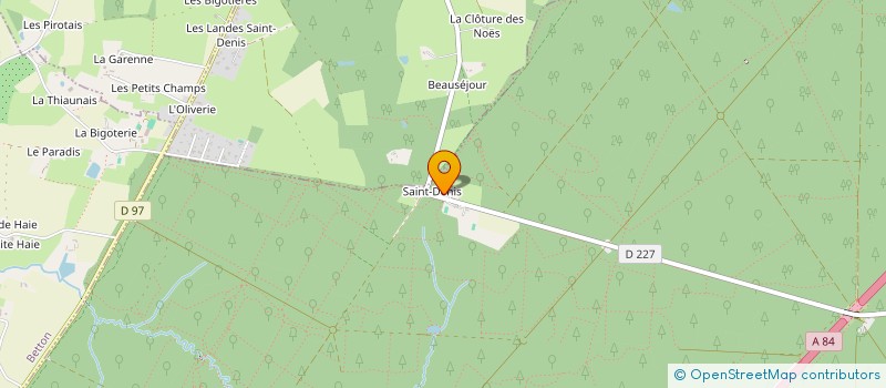 localisation de l'entreprise ECURIE MVH  LIFFRE