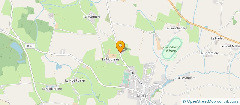 localisation de l'entreprise ECURIE NADOT à SOUDAN