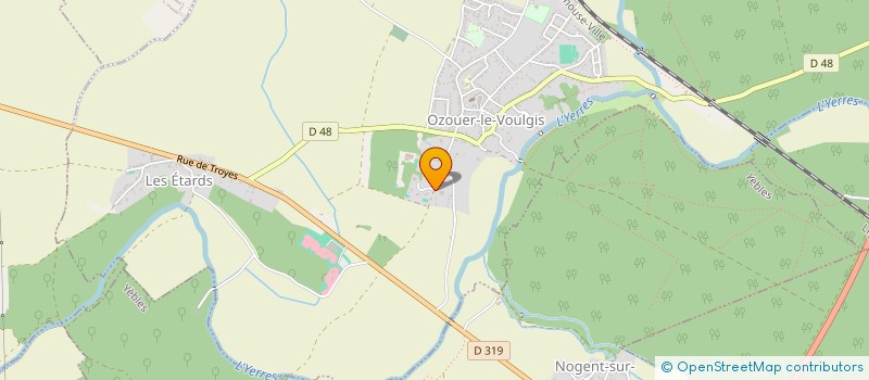 localisation de l'entreprise ECURIE NICOLATO  OZOUER-LE-VOULGIS