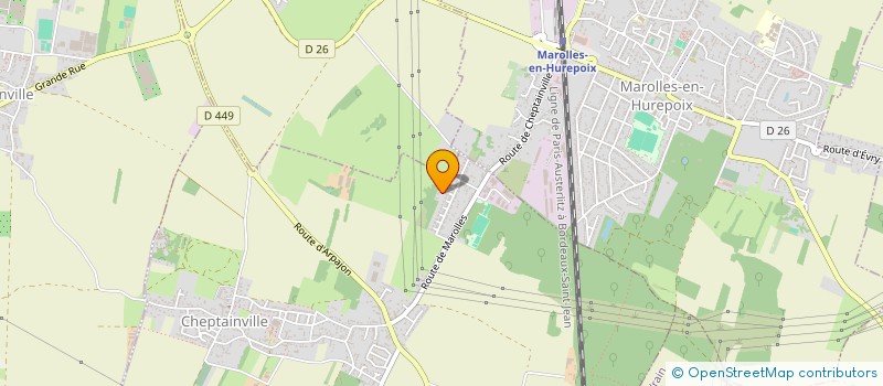 localisation de l'entreprise ECURIE NIXONN  CHEPTAINVILLE